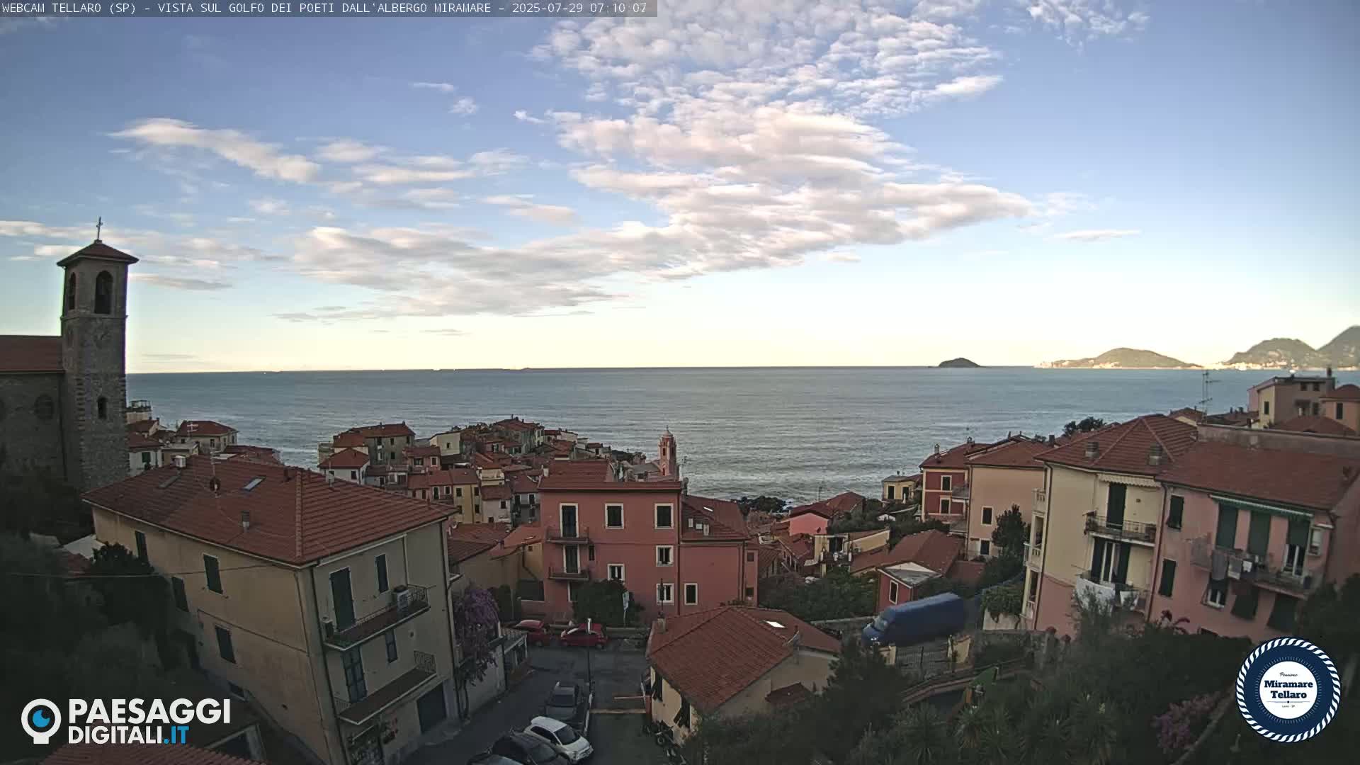 Tellaro City Live Cam - La Spezia, Liguria, Italy