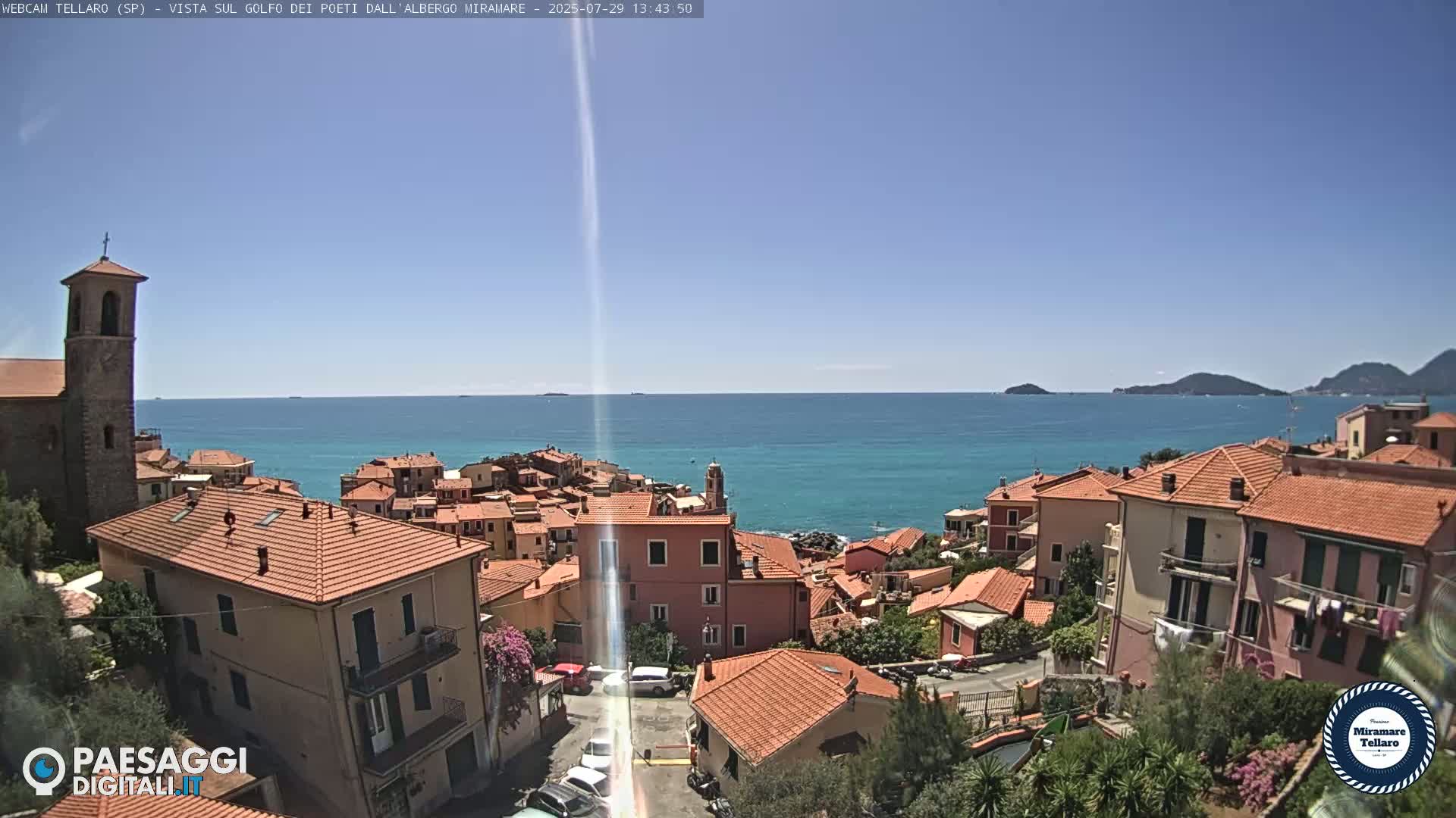 Tellaro City Live Cam - La Spezia, Liguria, Italy