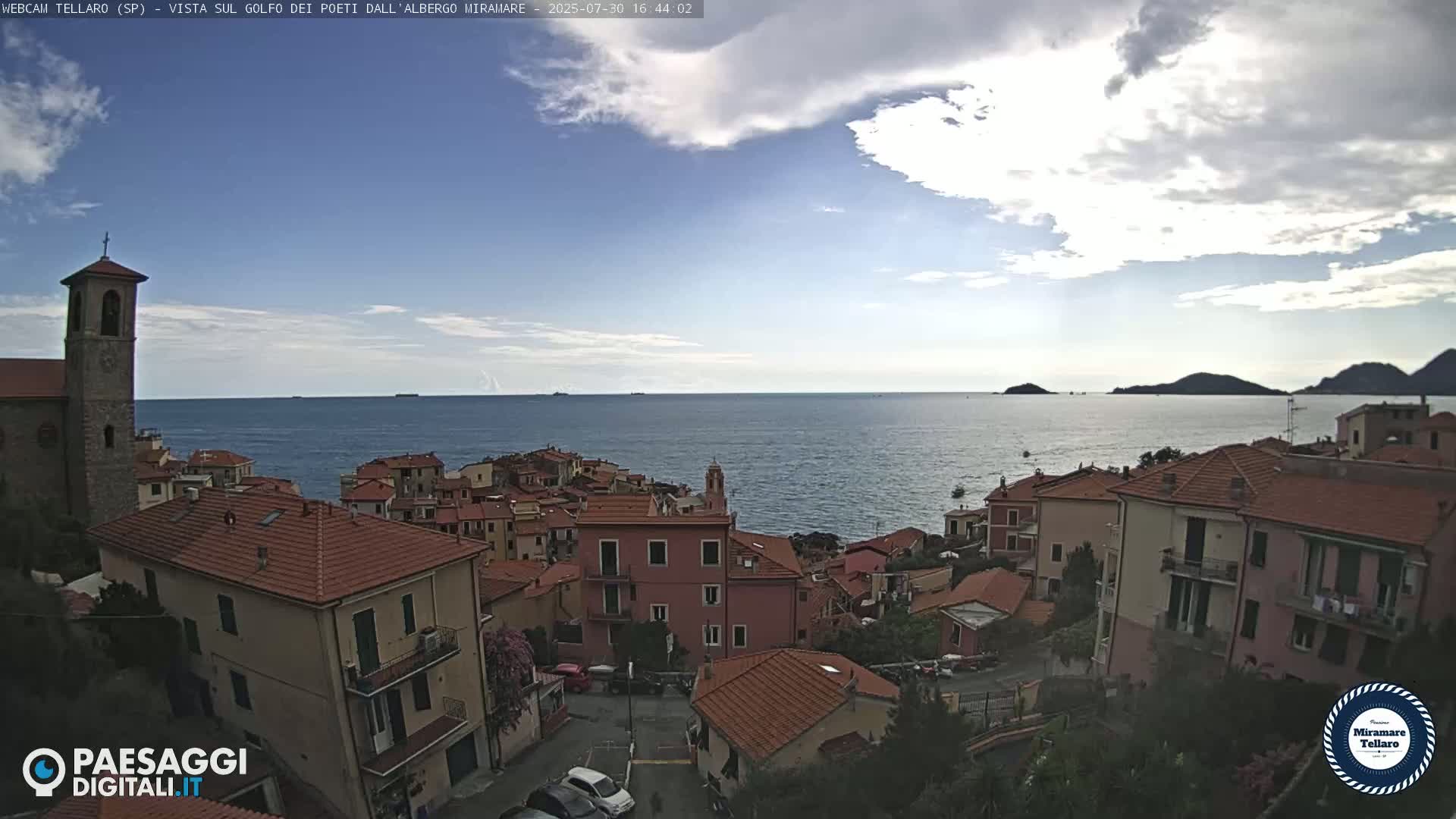 Tellaro City Live Cam - La Spezia, Liguria, Italy