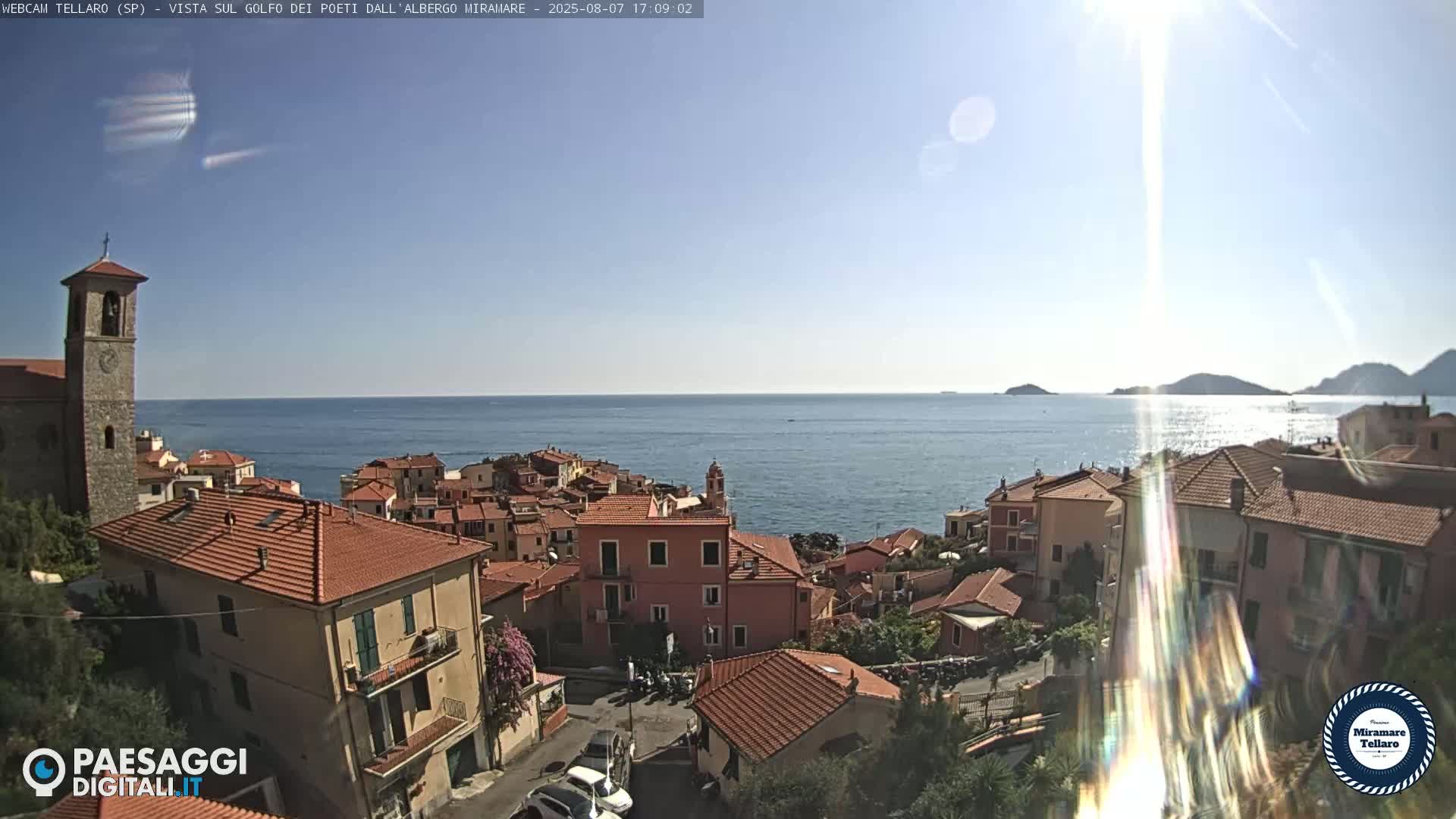 Tellaro City Live Cam - La Spezia, Liguria, Italy