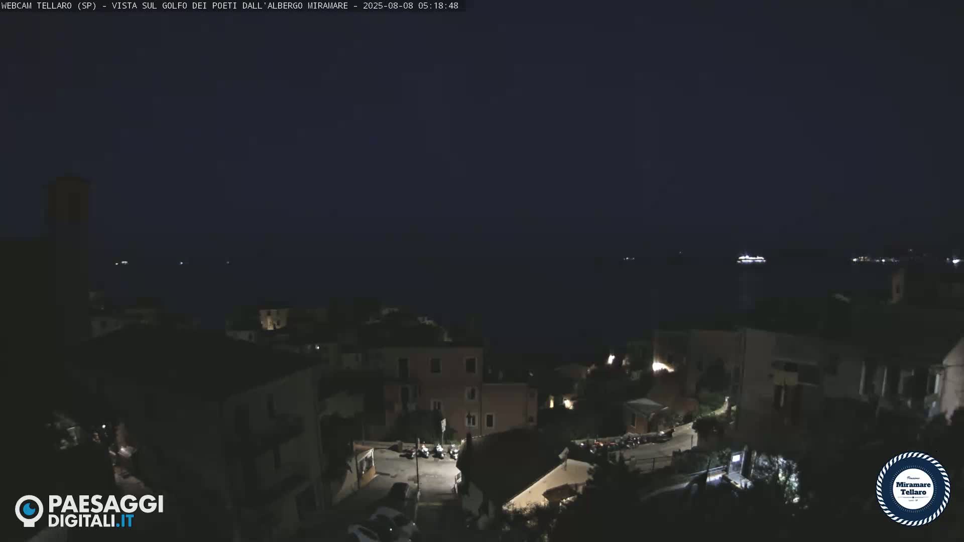 Tellaro City Live Cam - La Spezia, Liguria, Italy