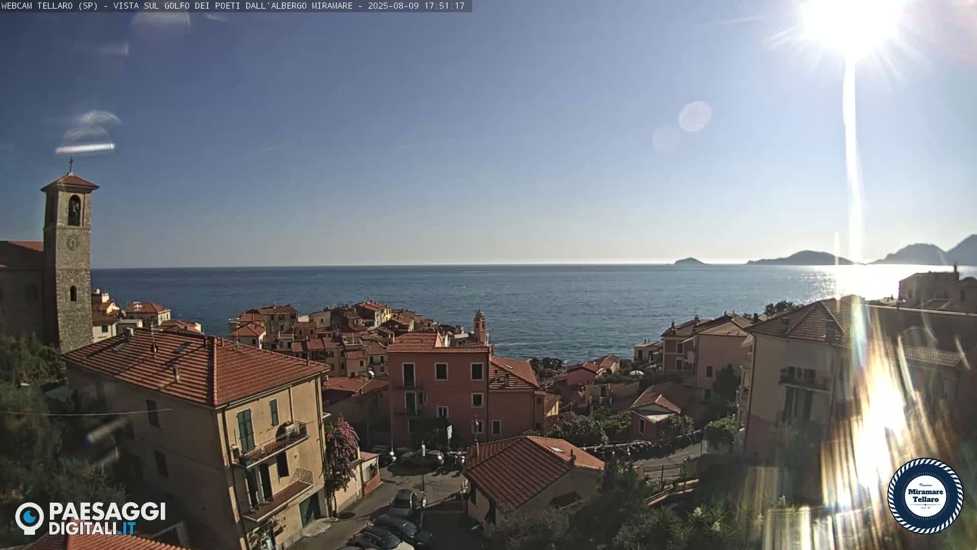 Tellaro City Live Cam - La Spezia, Liguria, Italy