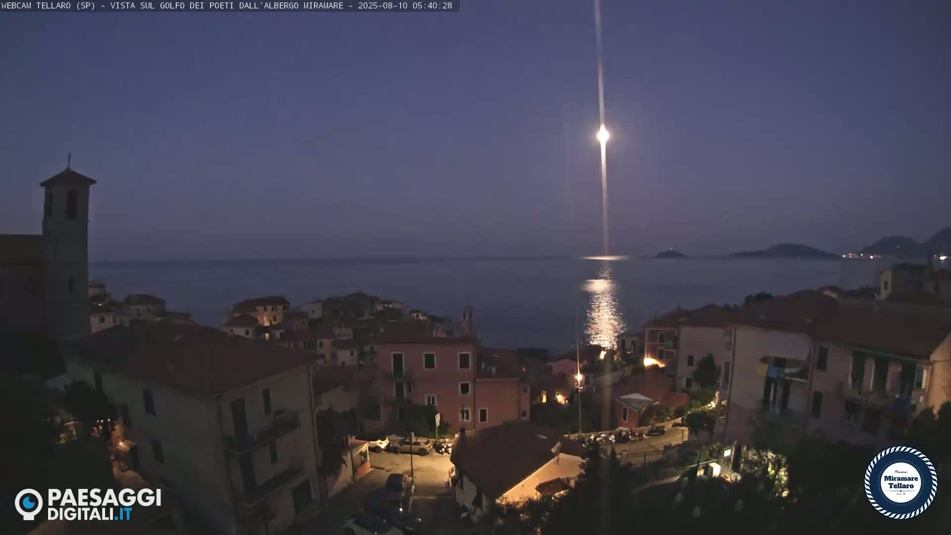 Tellaro City Live Cam - La Spezia, Liguria, Italy