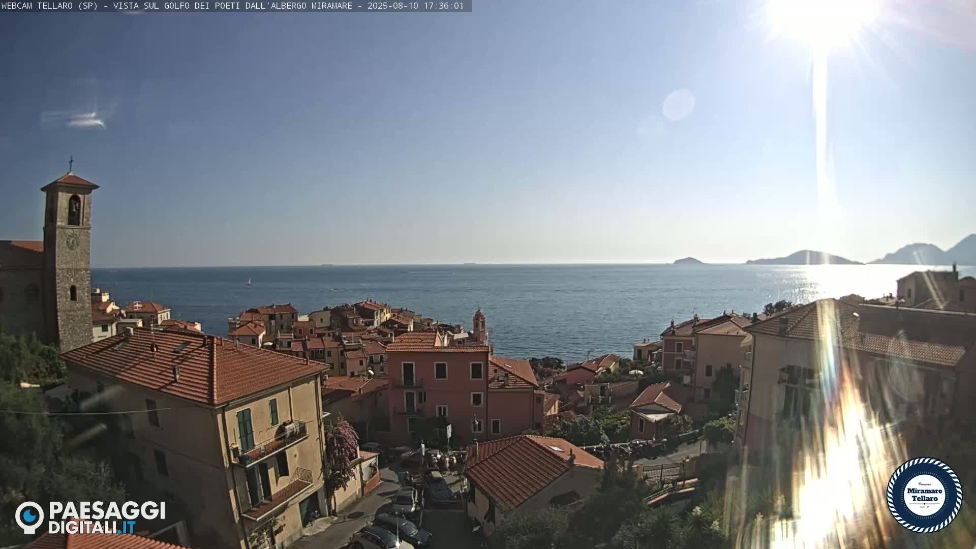Tellaro City Live Cam - La Spezia, Liguria, Italy