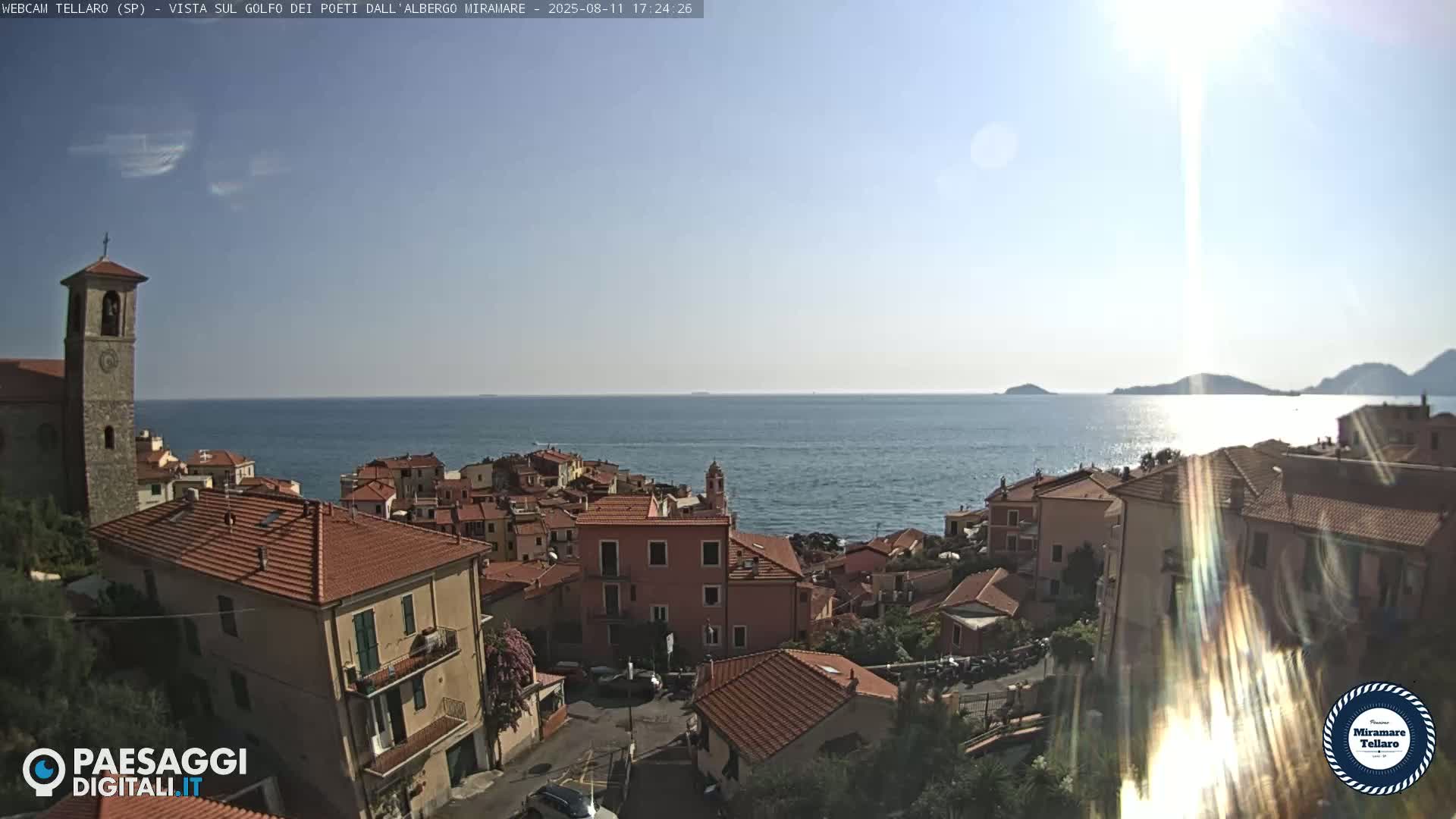 Tellaro City Live Cam - La Spezia, Liguria, Italy