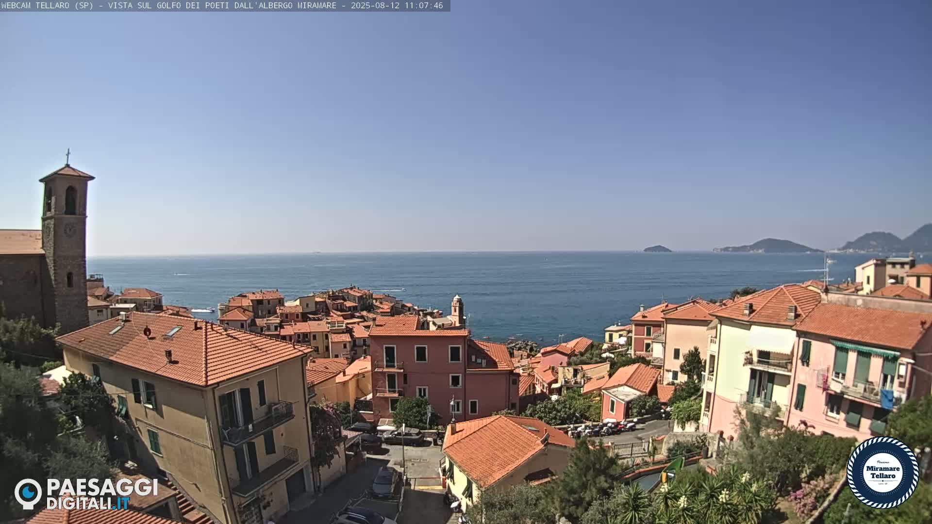 Tellaro City Live Cam - La Spezia, Liguria, Italy