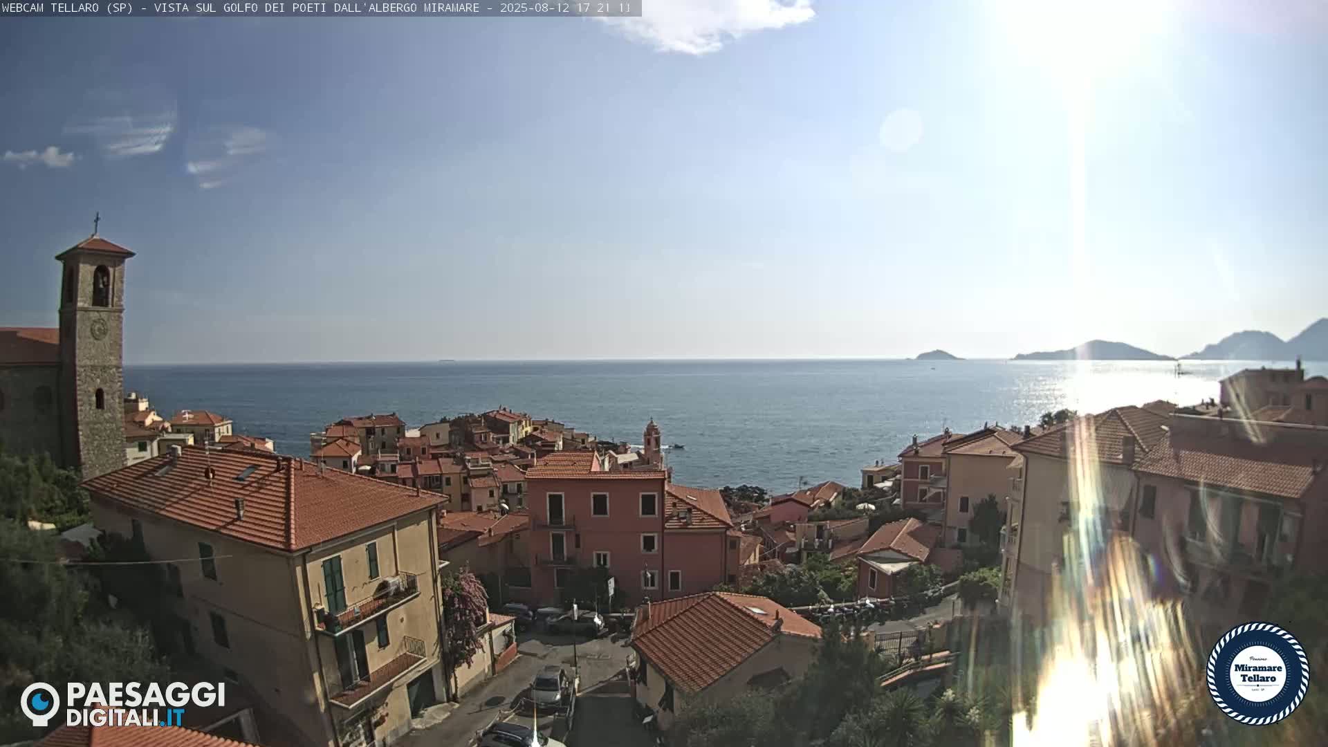 Tellaro City Live Cam - La Spezia, Liguria, Italy