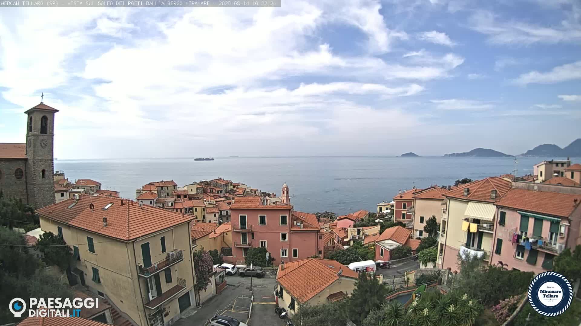 Tellaro City Live Cam - La Spezia, Liguria, Italy