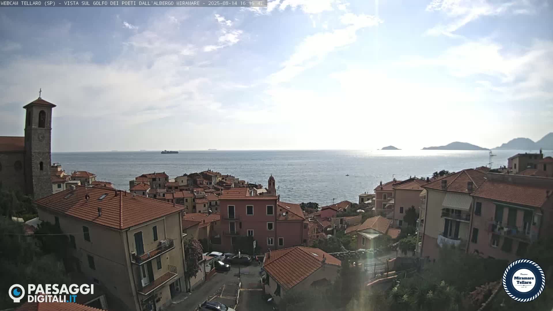Tellaro City Live Cam - La Spezia, Liguria, Italy