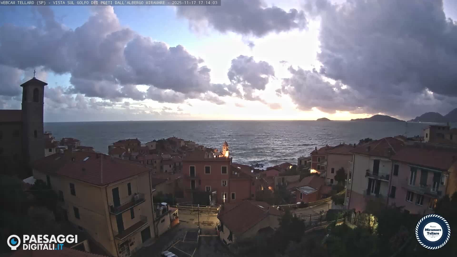 Tellaro City Live Cam - La Spezia, Liguria, Italy