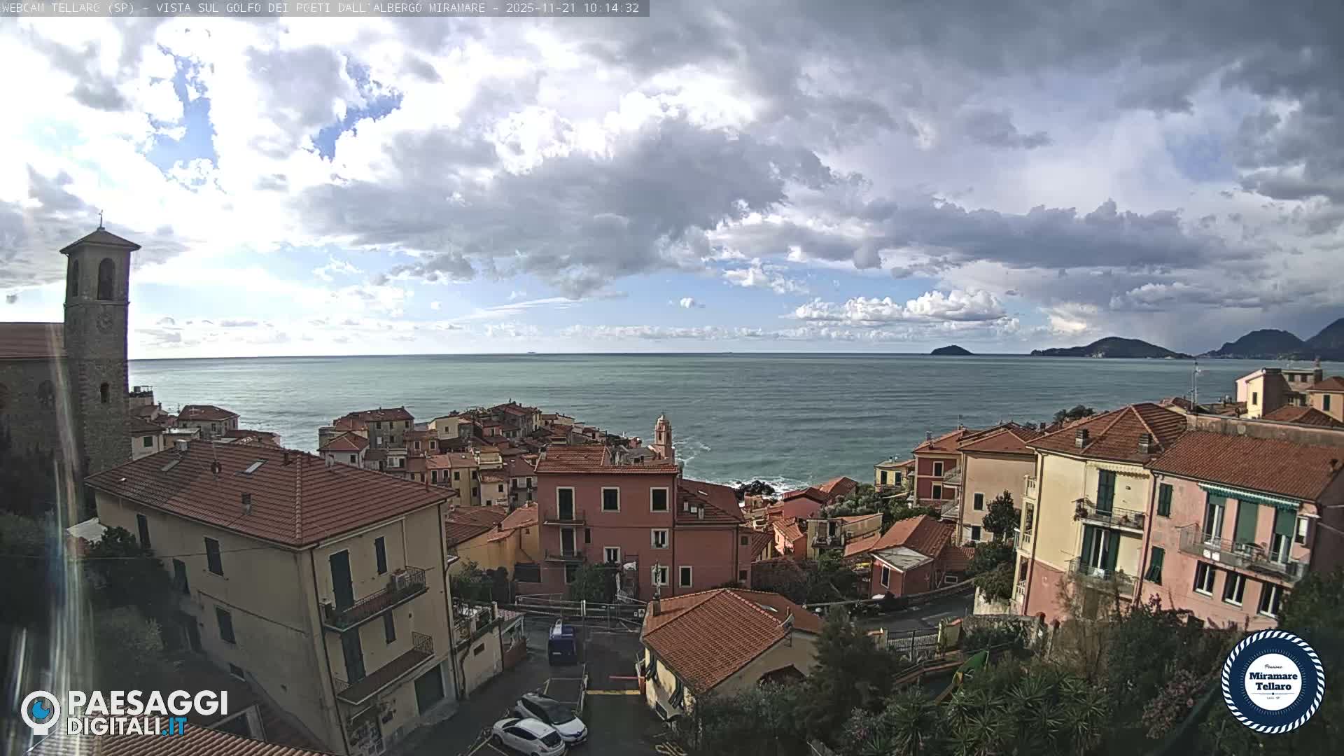 Tellaro City Live Cam - La Spezia, Liguria, Italy