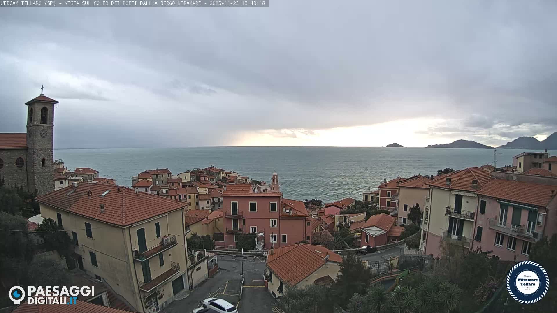 Tellaro City Live Cam - La Spezia, Liguria, Italy