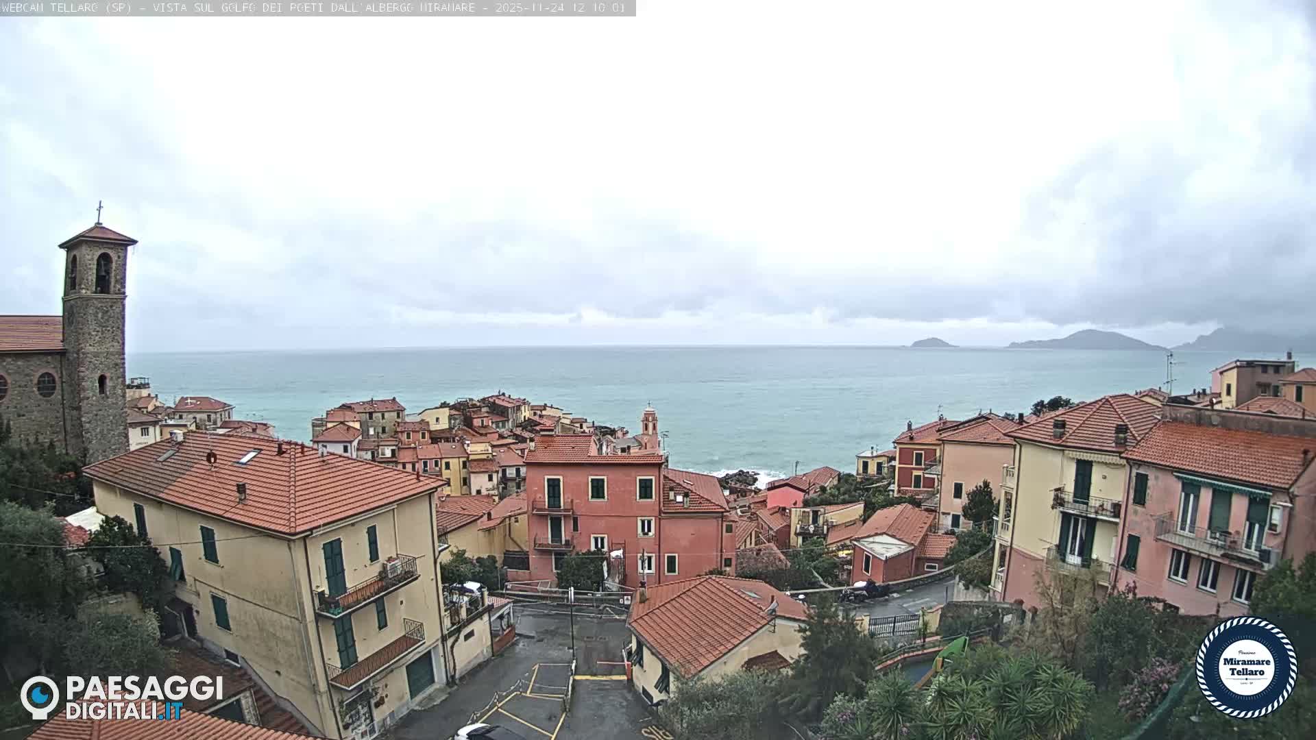 Tellaro City Live Cam - La Spezia, Liguria, Italy
