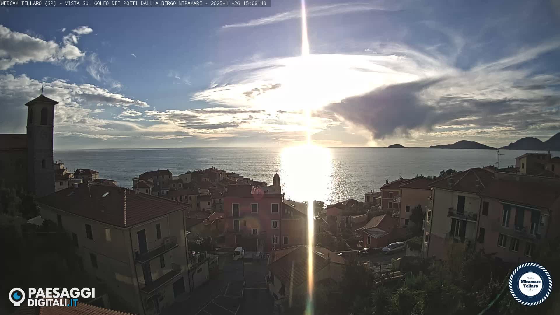 Tellaro City Live Cam - La Spezia, Liguria, Italy