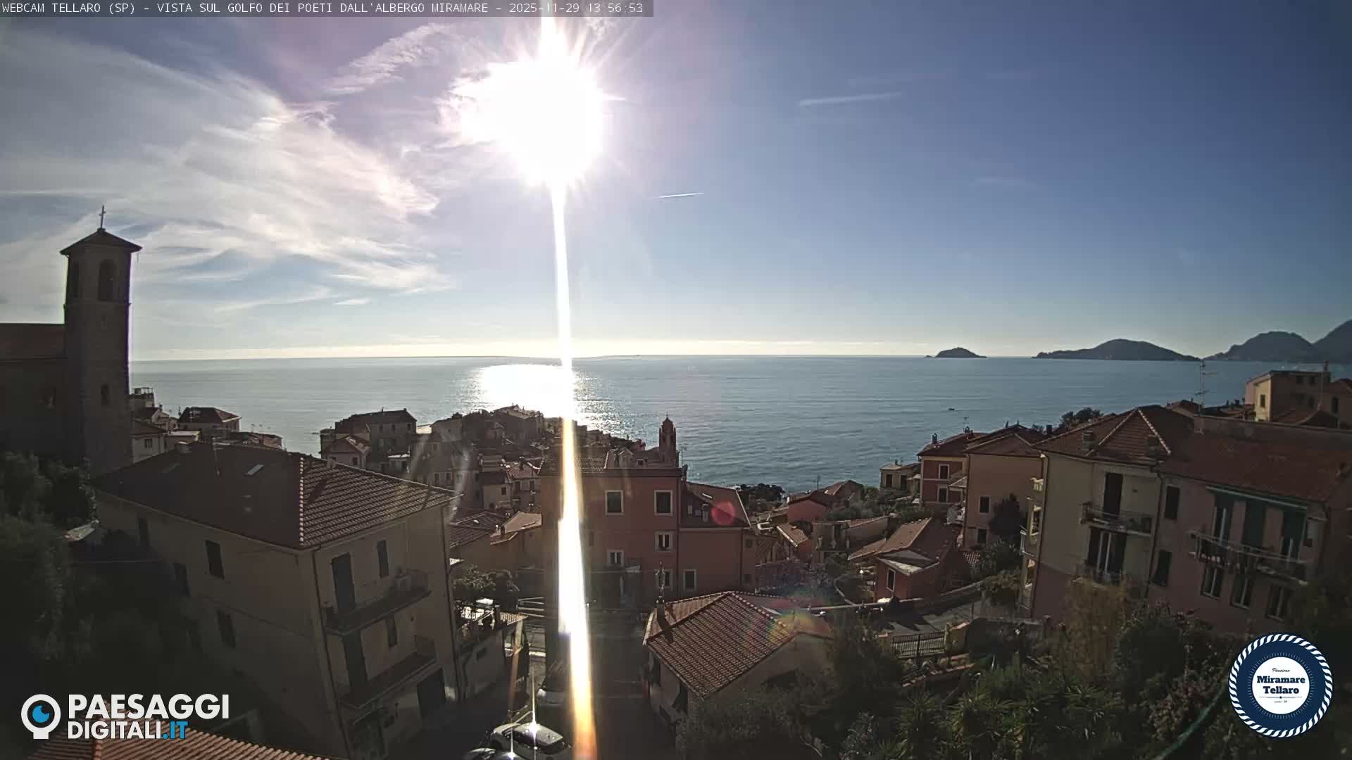 Tellaro City Live Cam - La Spezia, Liguria, Italy