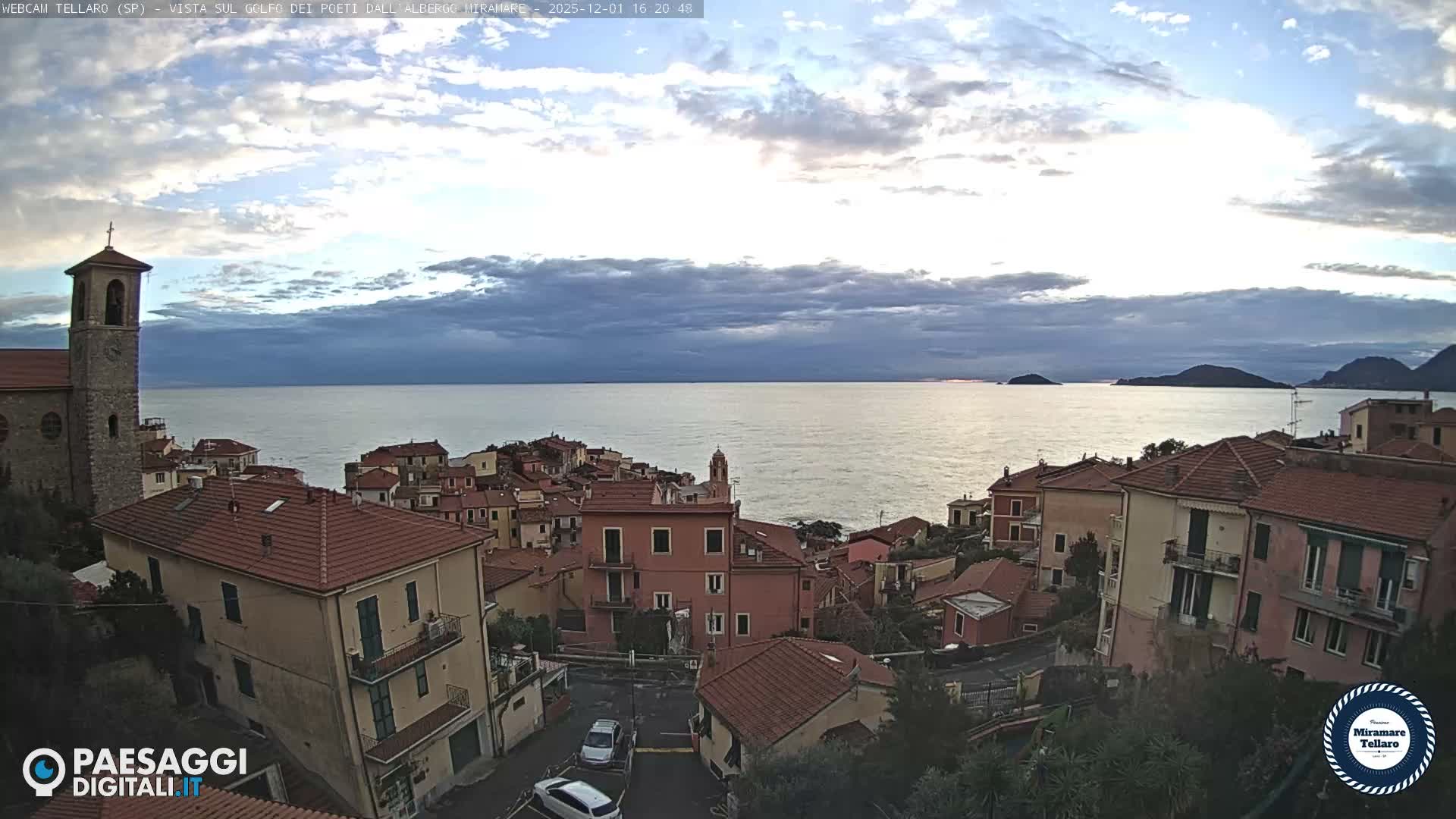 Tellaro City Live Cam - La Spezia, Liguria, Italy
