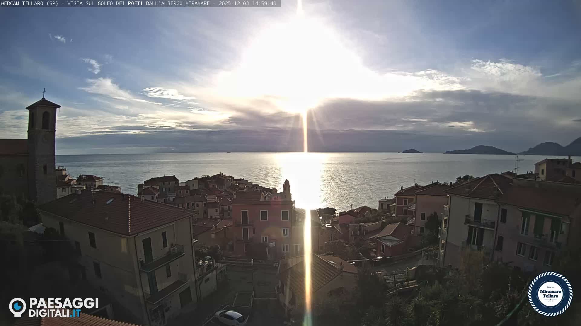 Tellaro City Live Cam - La Spezia, Liguria, Italy