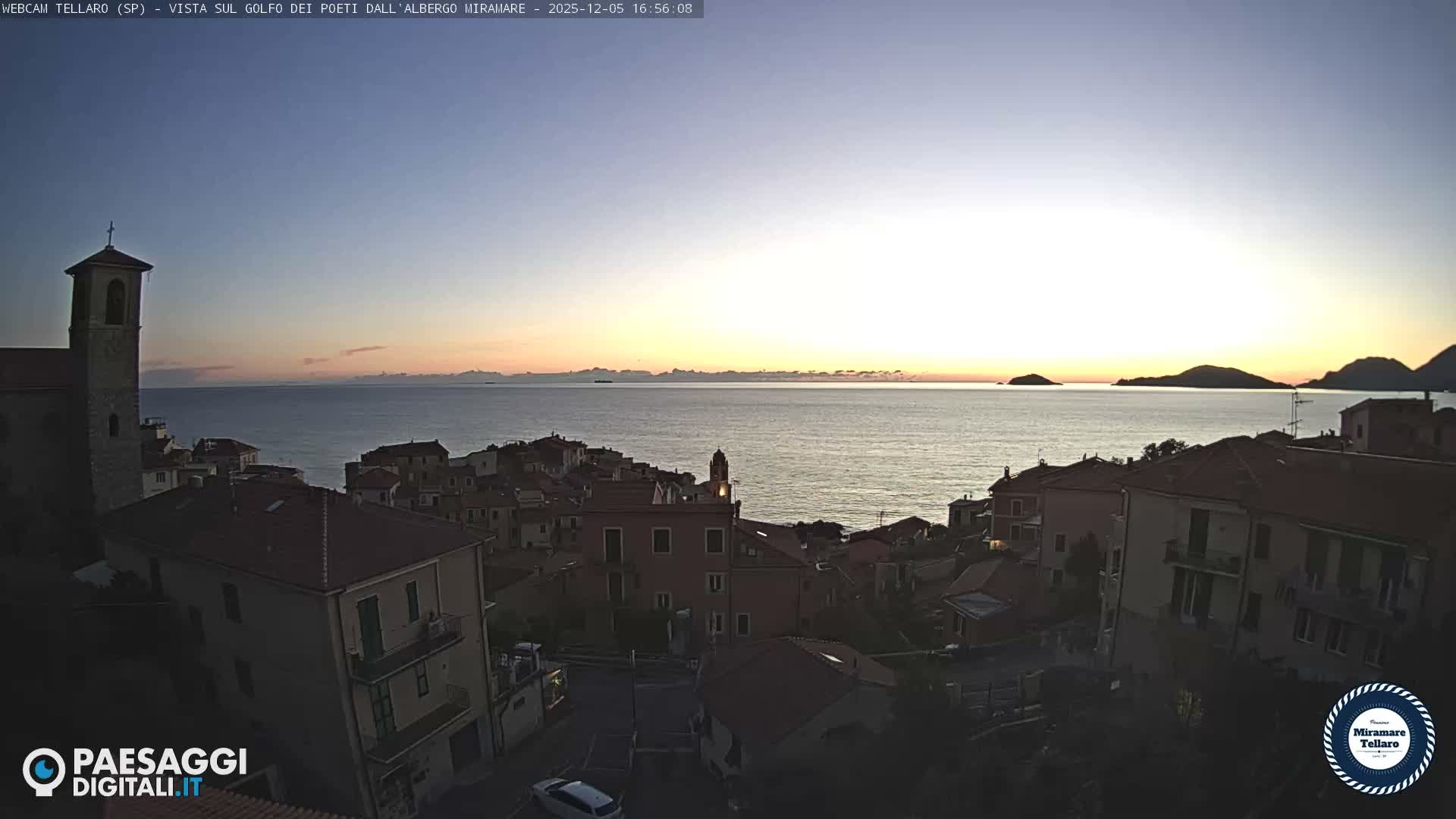 Tellaro City Live Cam - La Spezia, Liguria, Italy