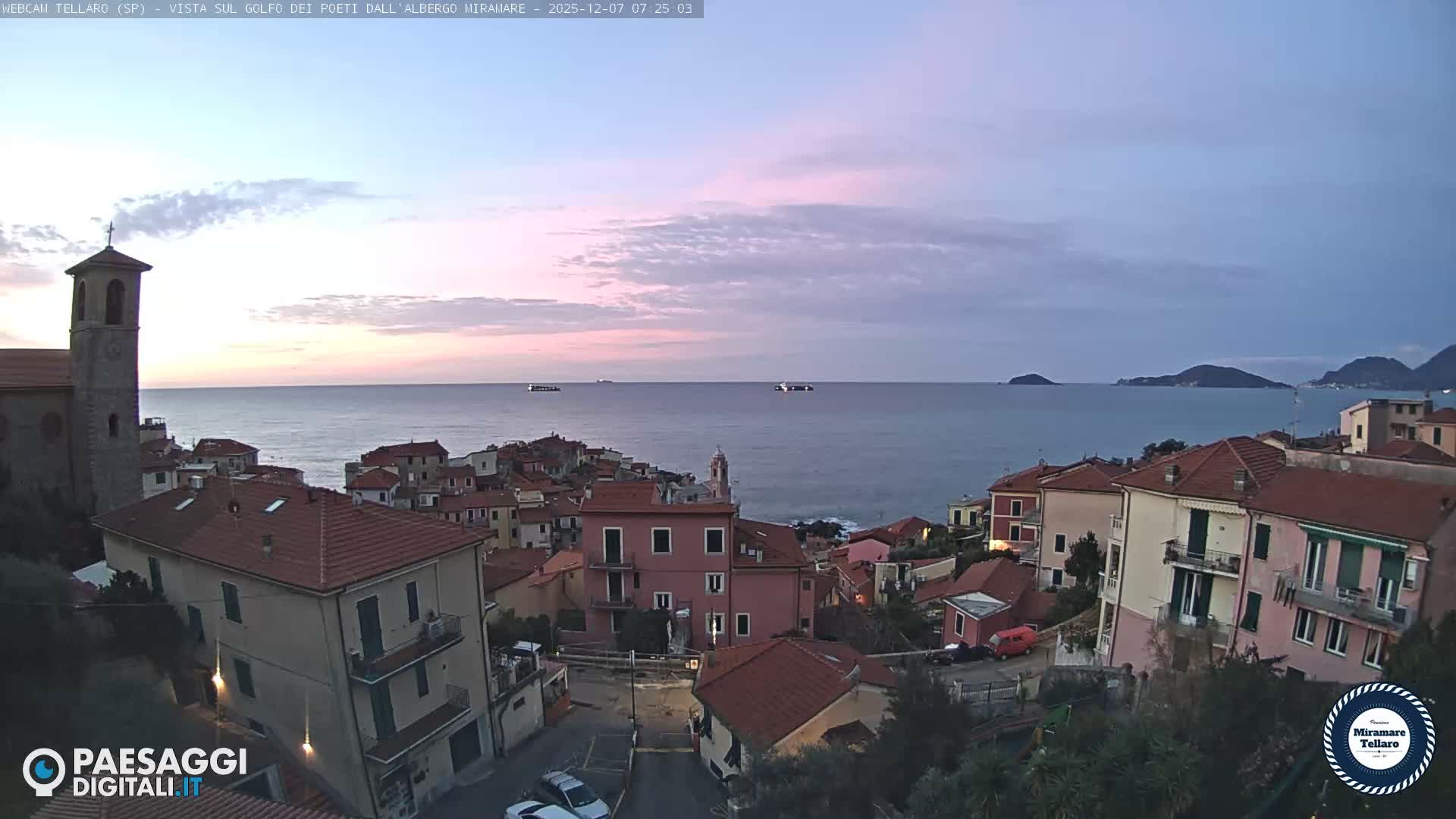 Tellaro City Live Cam - La Spezia, Liguria, Italy
