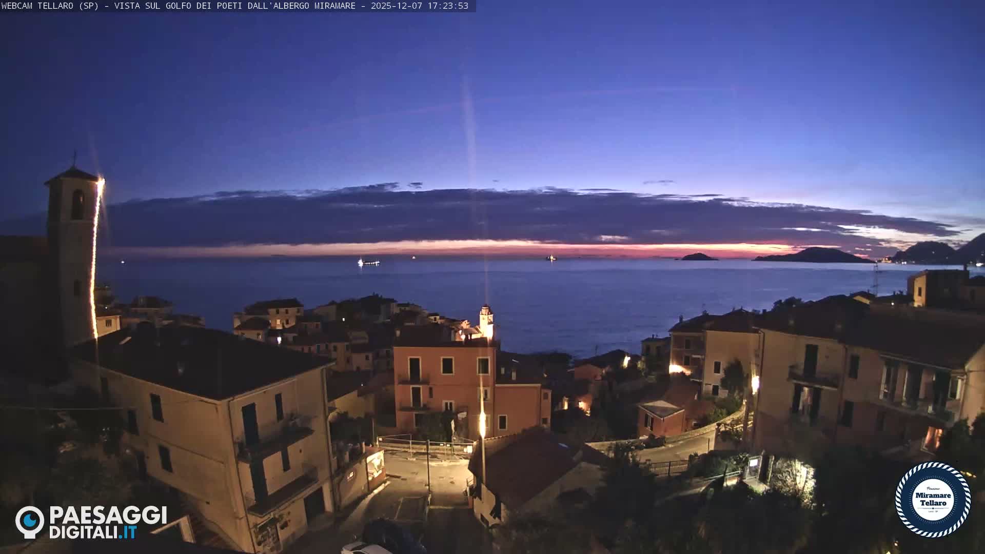 Tellaro City Live Cam - La Spezia, Liguria, Italy