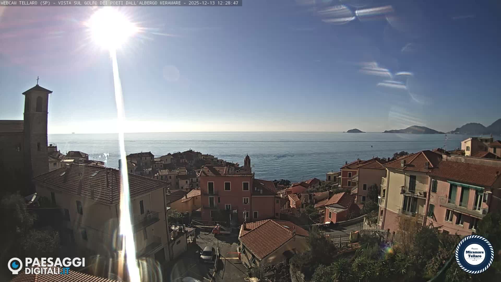 Tellaro City Live Cam - La Spezia, Liguria, Italy