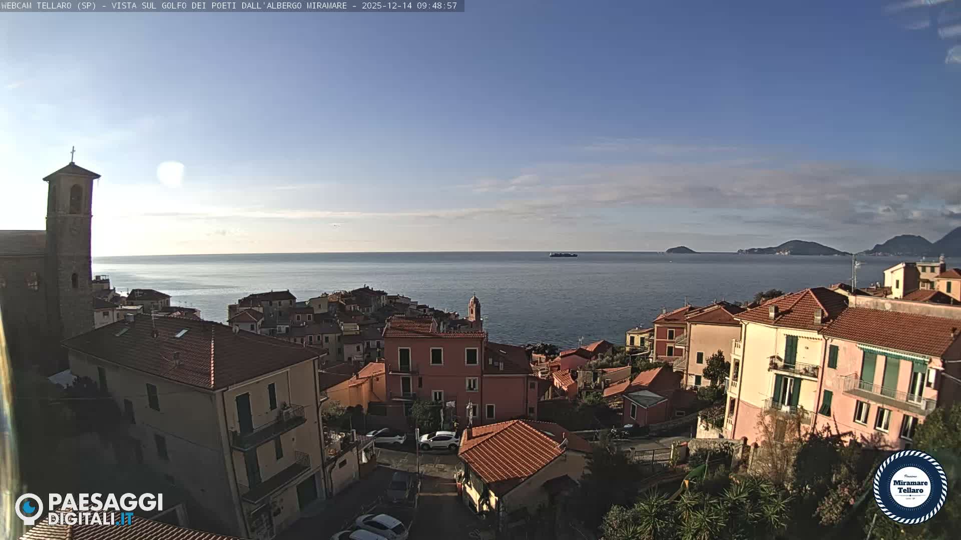 Tellaro City Live Cam - La Spezia, Liguria, Italy