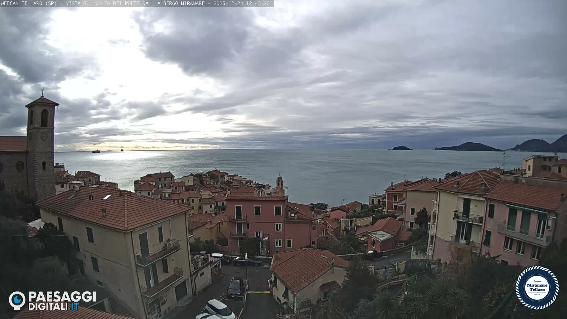 Tellaro City Live Cam - La Spezia, Liguria, Italy