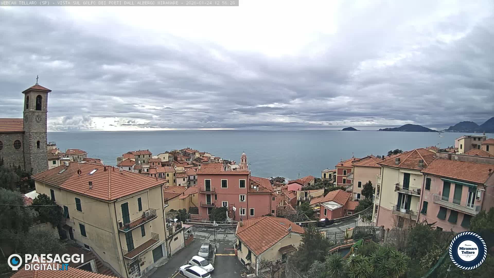 Tellaro City Live Cam - La Spezia, Liguria, Italy