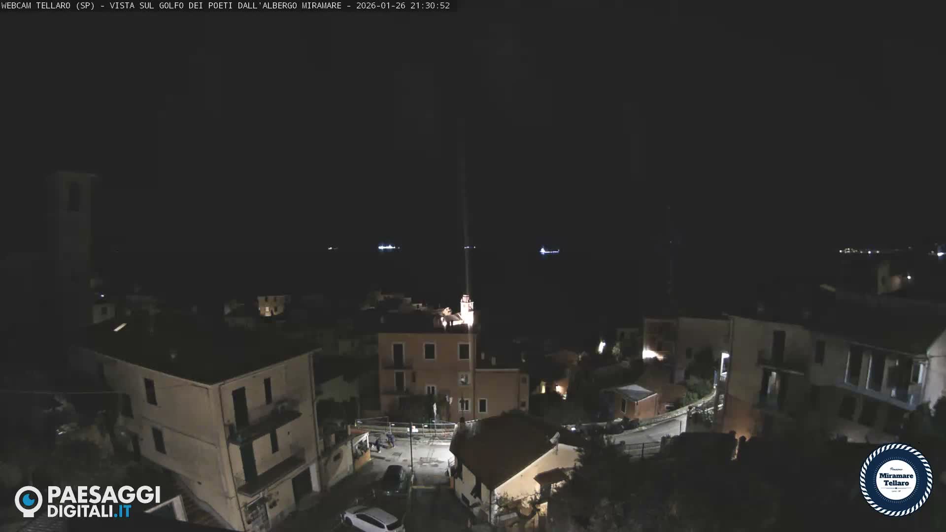 Tellaro City Live Cam - La Spezia, Liguria, Italy
