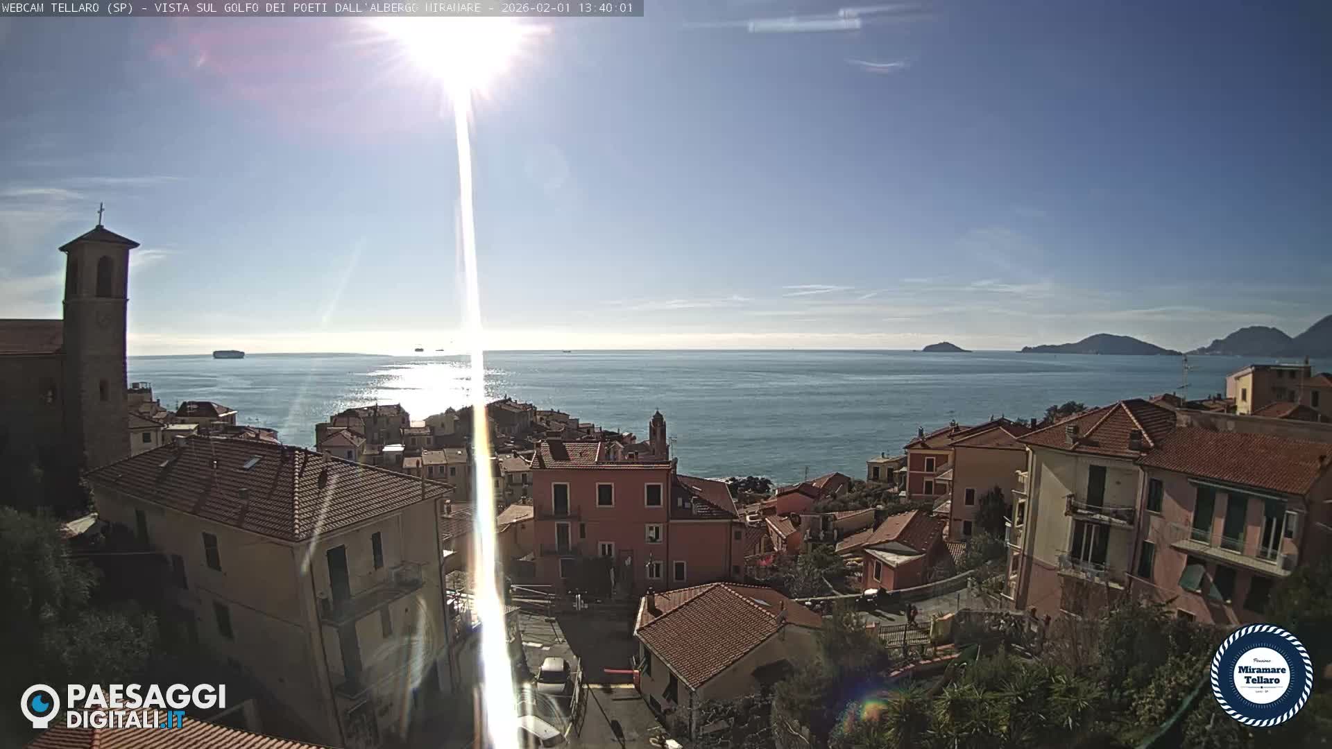 Tellaro City Live Cam - La Spezia, Liguria, Italy