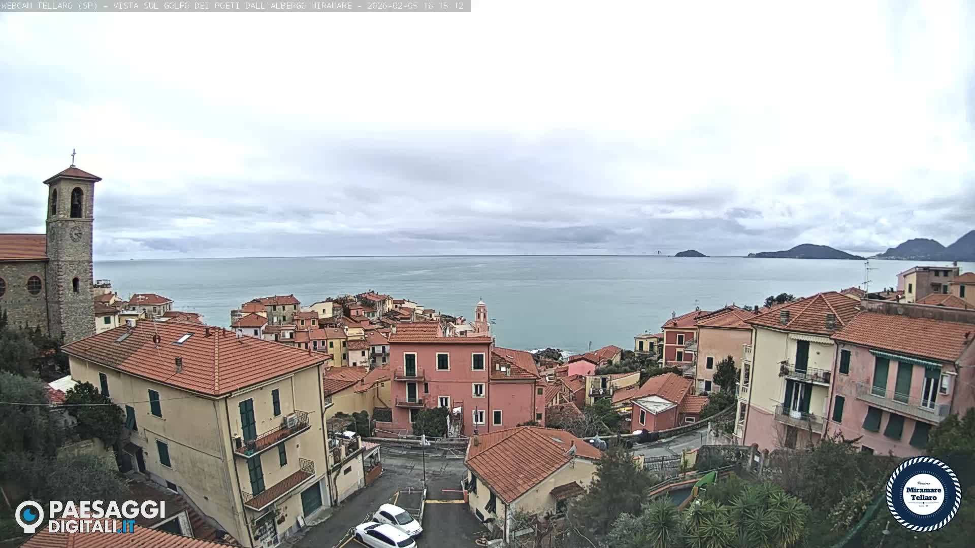 Tellaro City Live Cam - La Spezia, Liguria, Italy