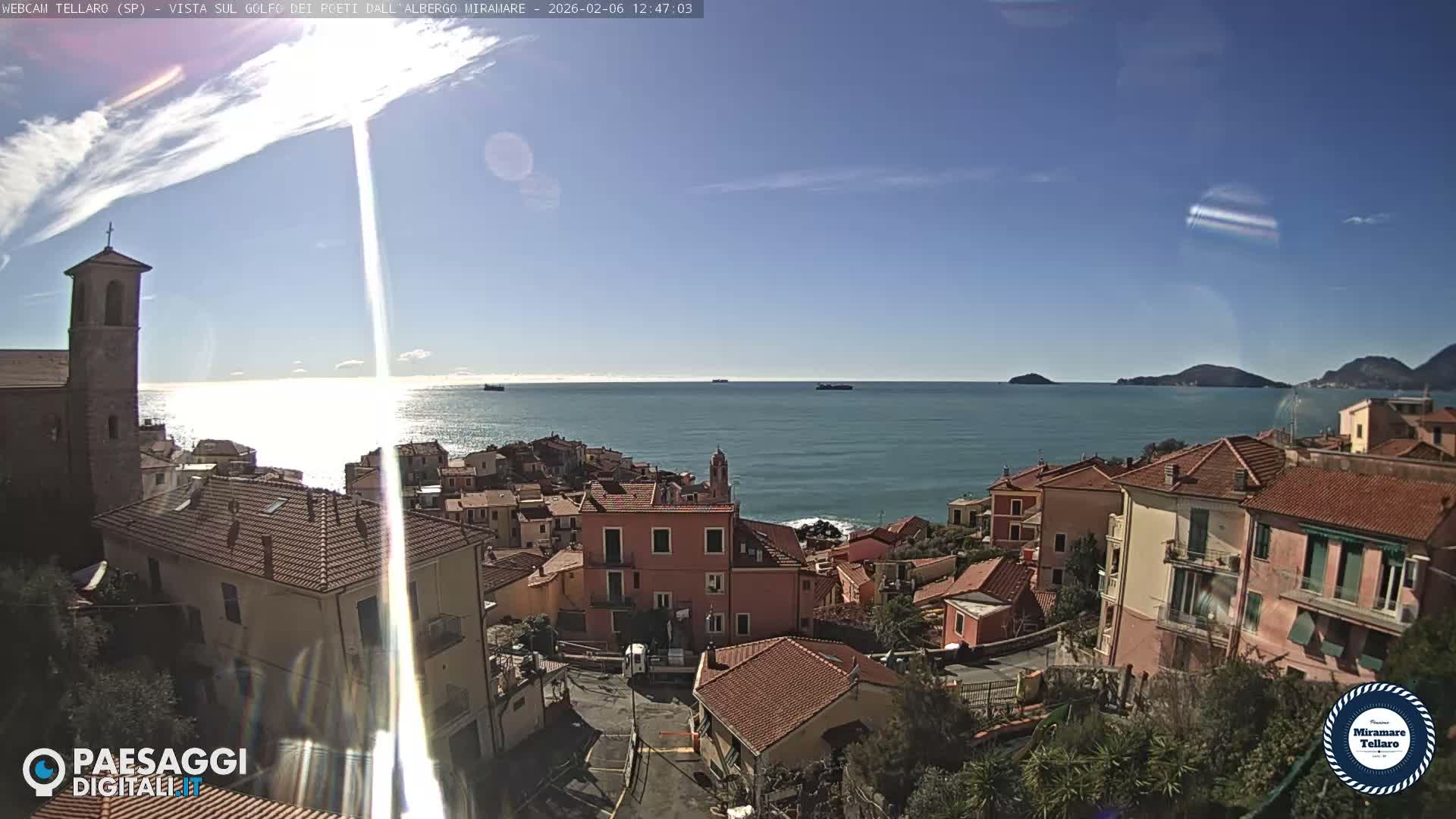 Tellaro City Live Cam - La Spezia, Liguria, Italy