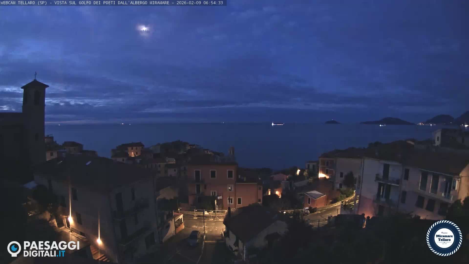 Tellaro City Live Cam - La Spezia, Liguria, Italy
