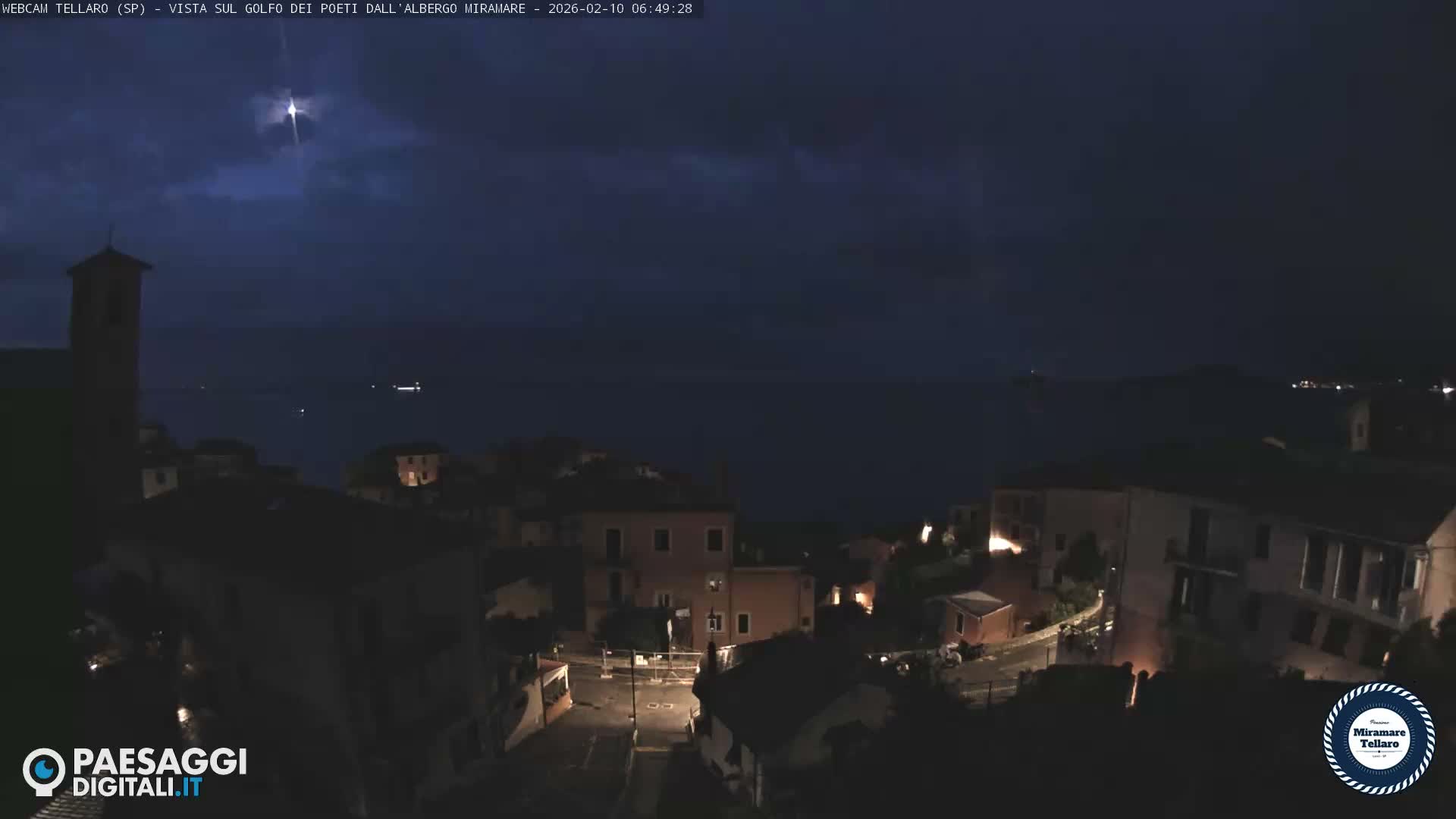 Tellaro City Live Cam - La Spezia, Liguria, Italy