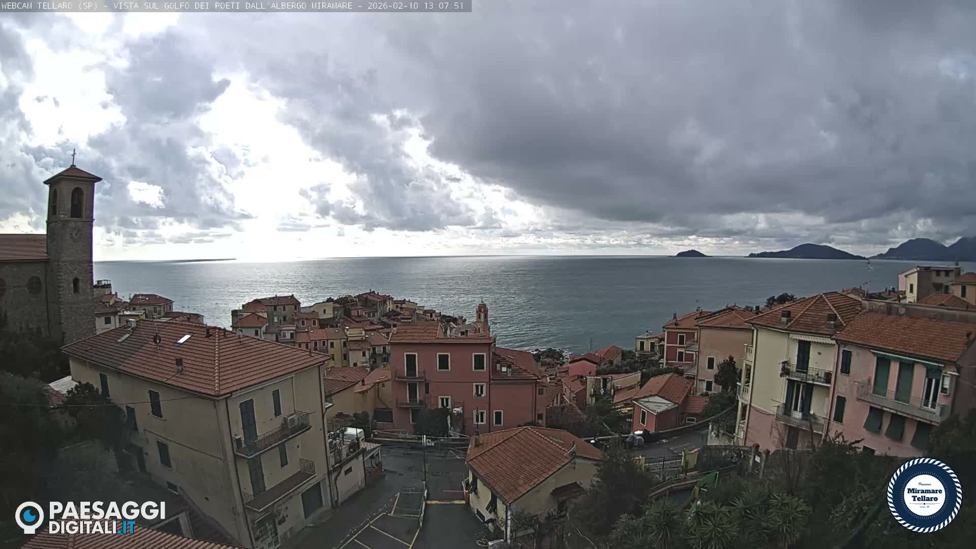 Tellaro City Live Cam - La Spezia, Liguria, Italy