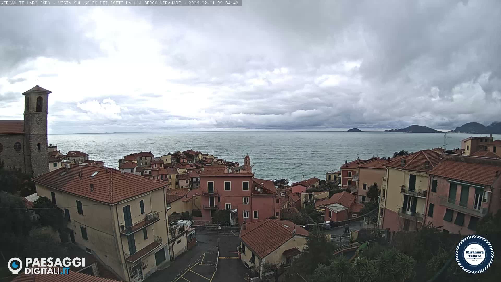 Tellaro City Live Cam - La Spezia, Liguria, Italy