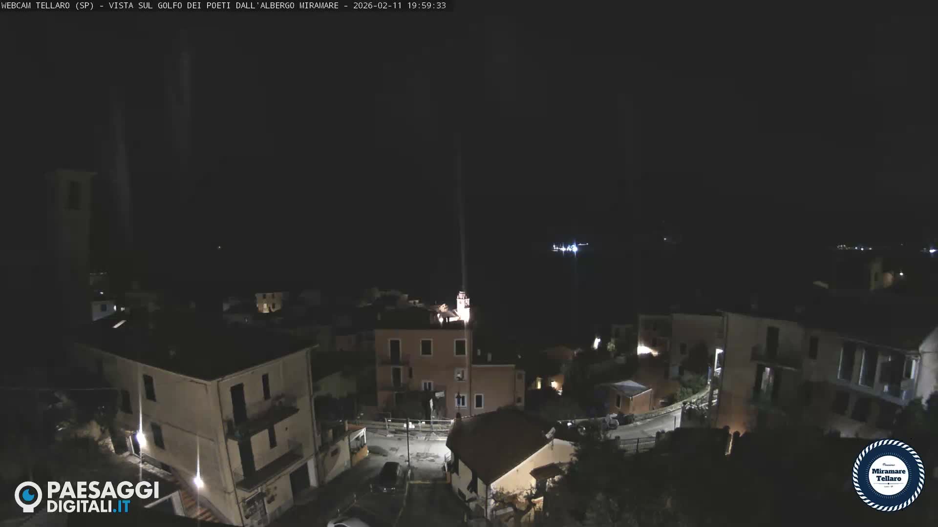 Tellaro City Live Cam - La Spezia, Liguria, Italy