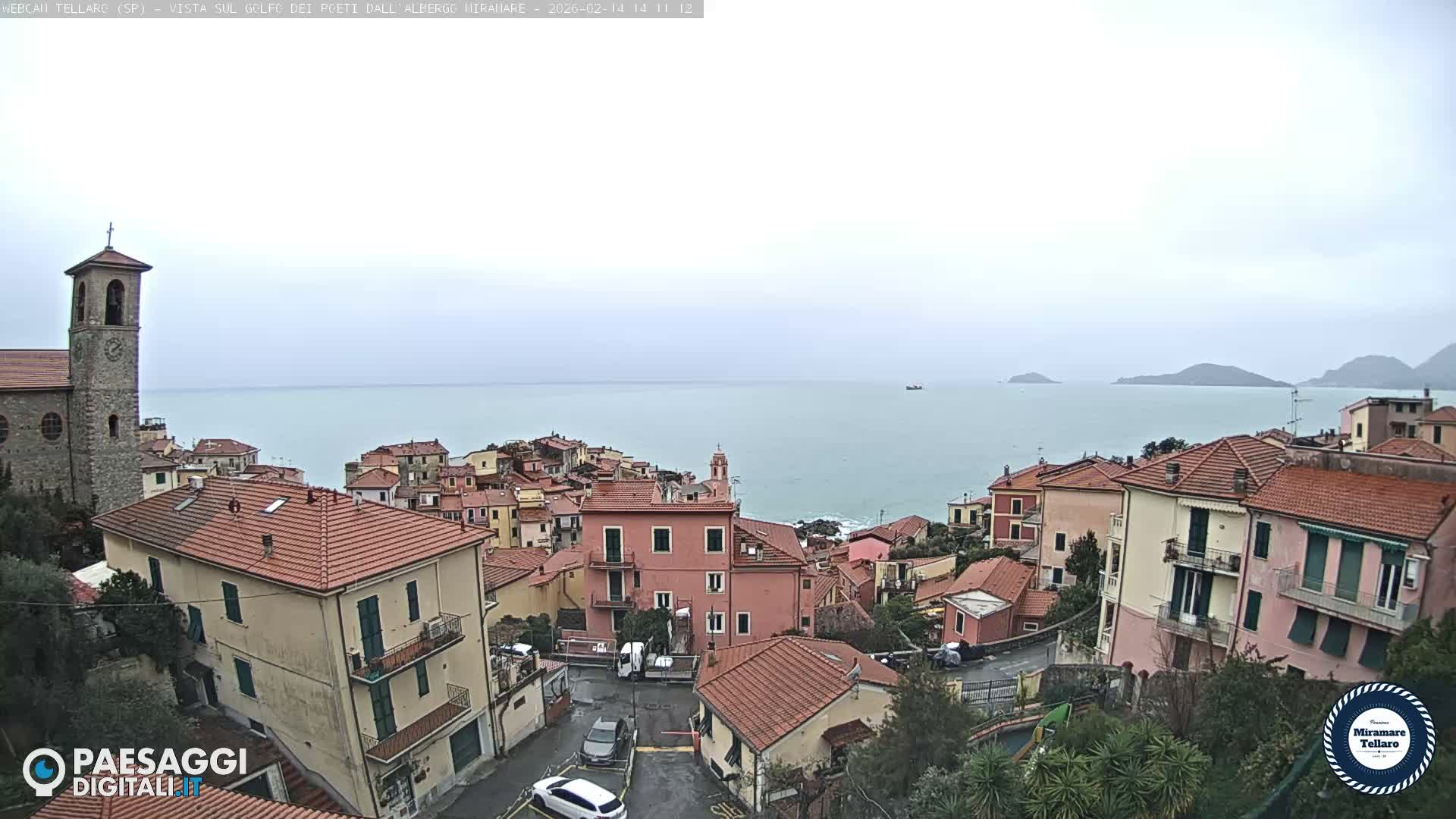 Tellaro City Live Cam - La Spezia, Liguria, Italy