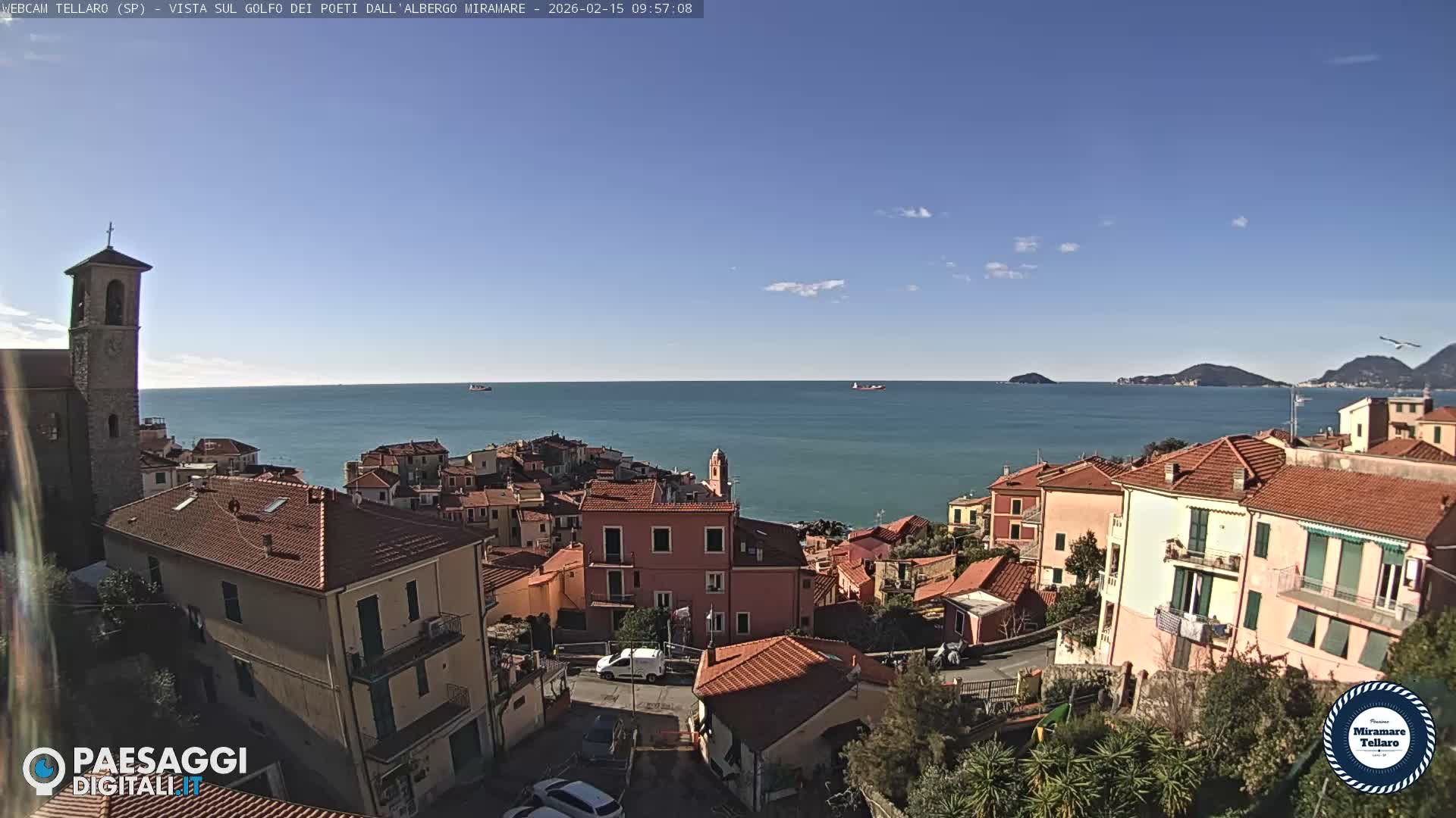 Tellaro City Live Cam - La Spezia, Liguria, Italy