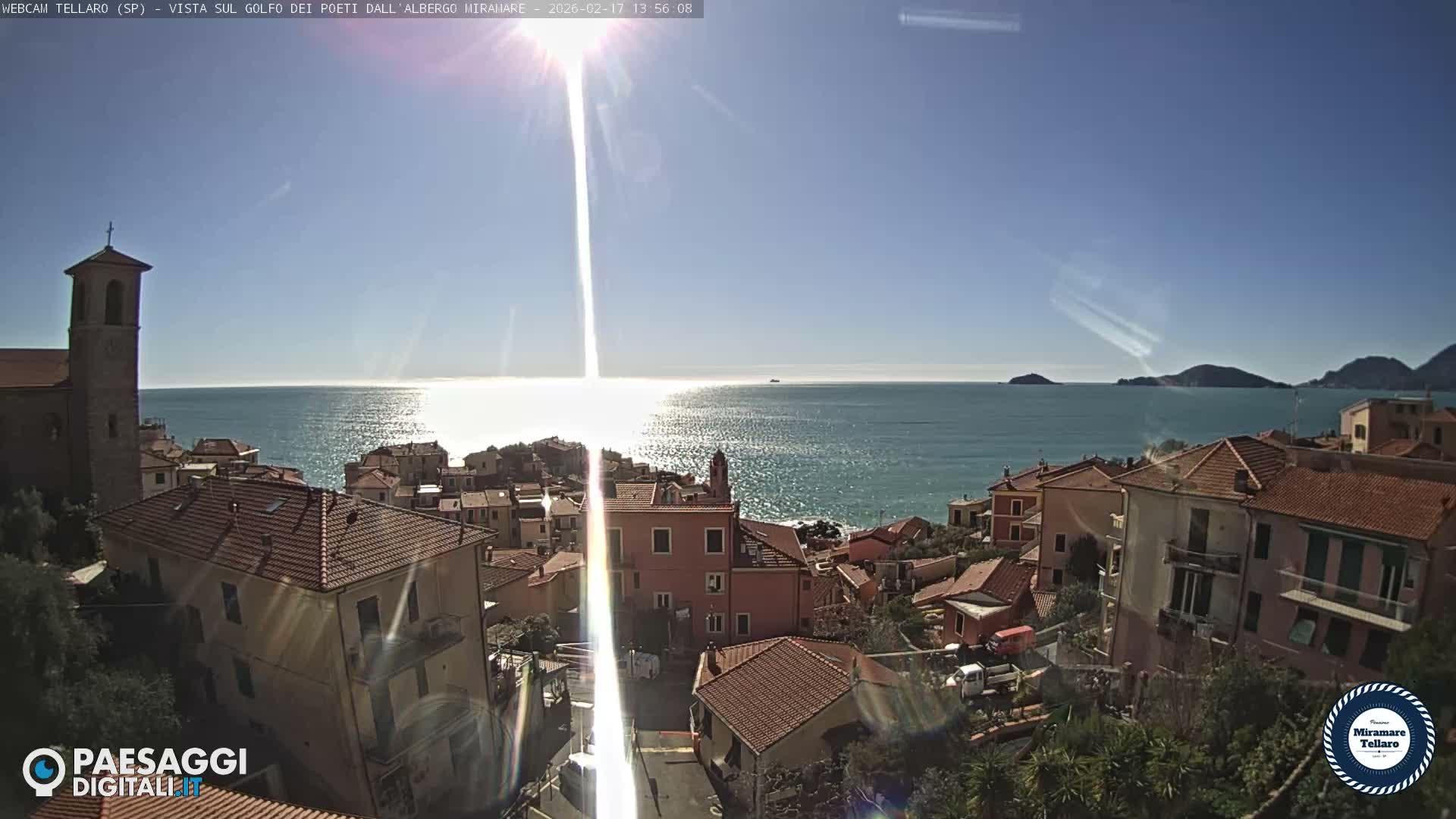 Tellaro City Live Cam - La Spezia, Liguria, Italy