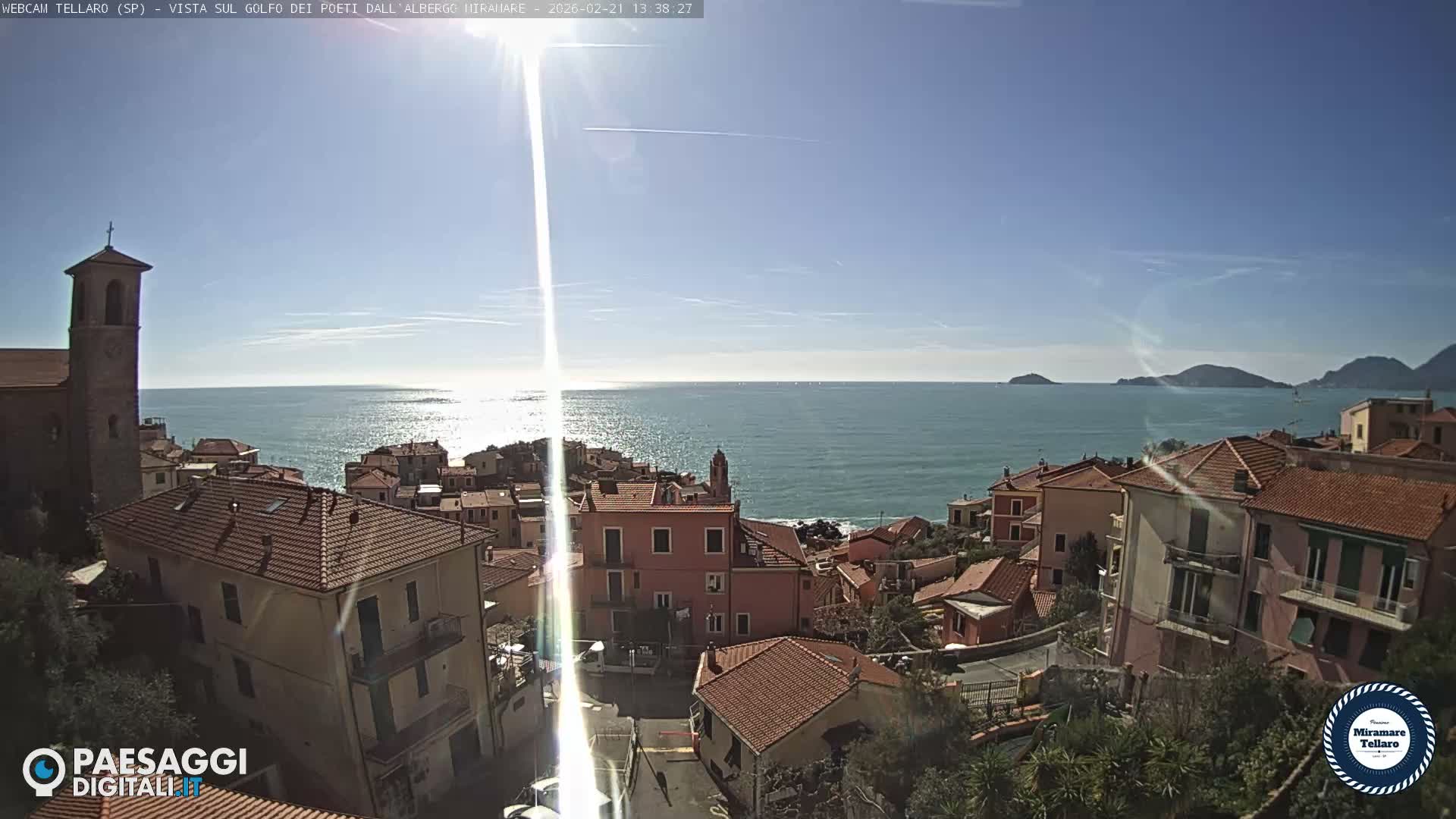 Tellaro City Live Cam - La Spezia, Liguria, Italy