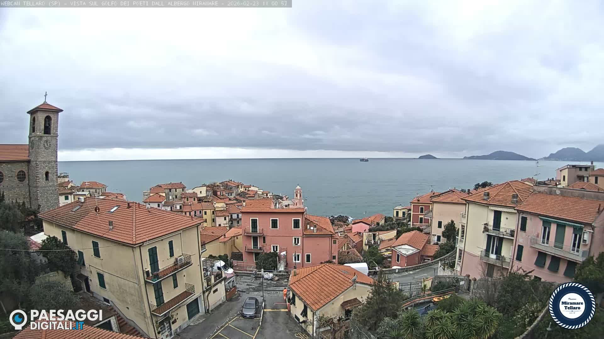 Tellaro City Live Cam - La Spezia, Liguria, Italy