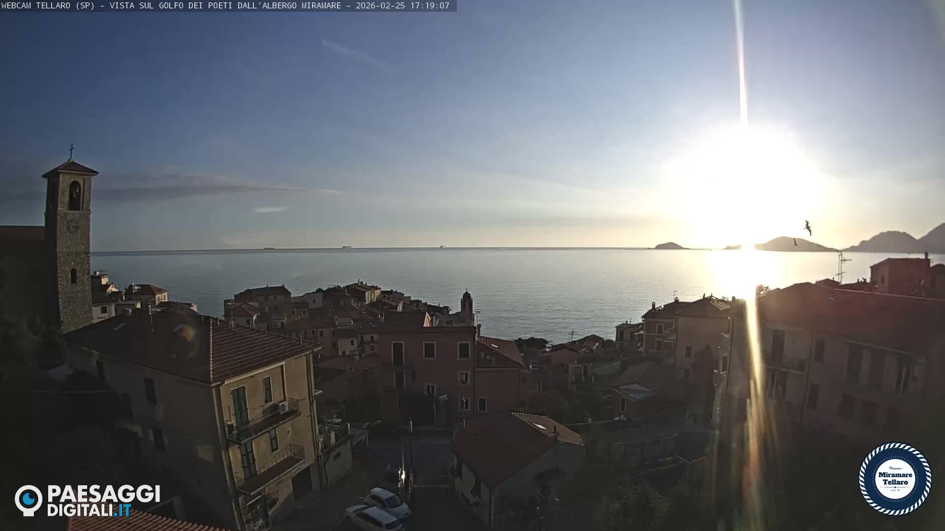 Tellaro City Live Cam - La Spezia, Liguria, Italy