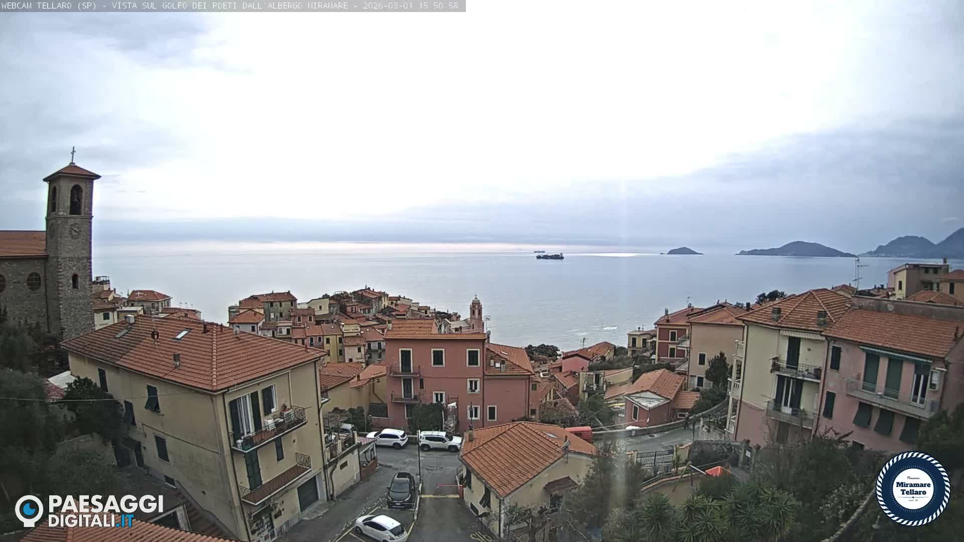 Tellaro City Live Cam - La Spezia, Liguria, Italy