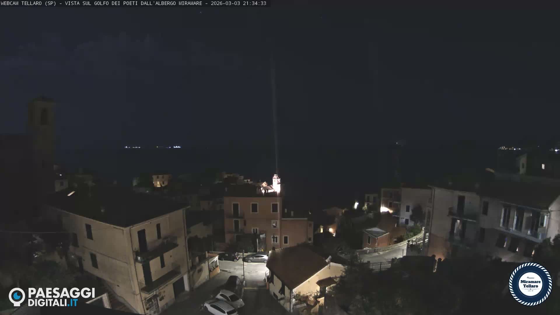Tellaro City Live Cam - La Spezia, Liguria, Italy