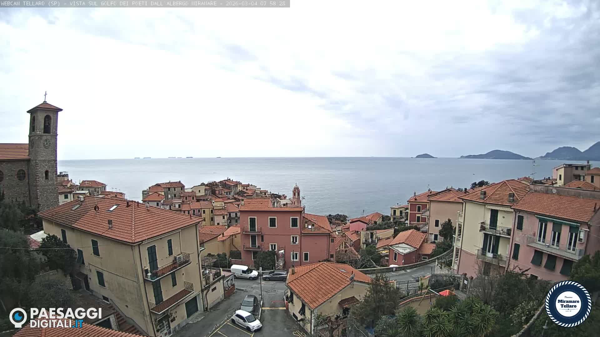 Tellaro City Live Cam - La Spezia, Liguria, Italy