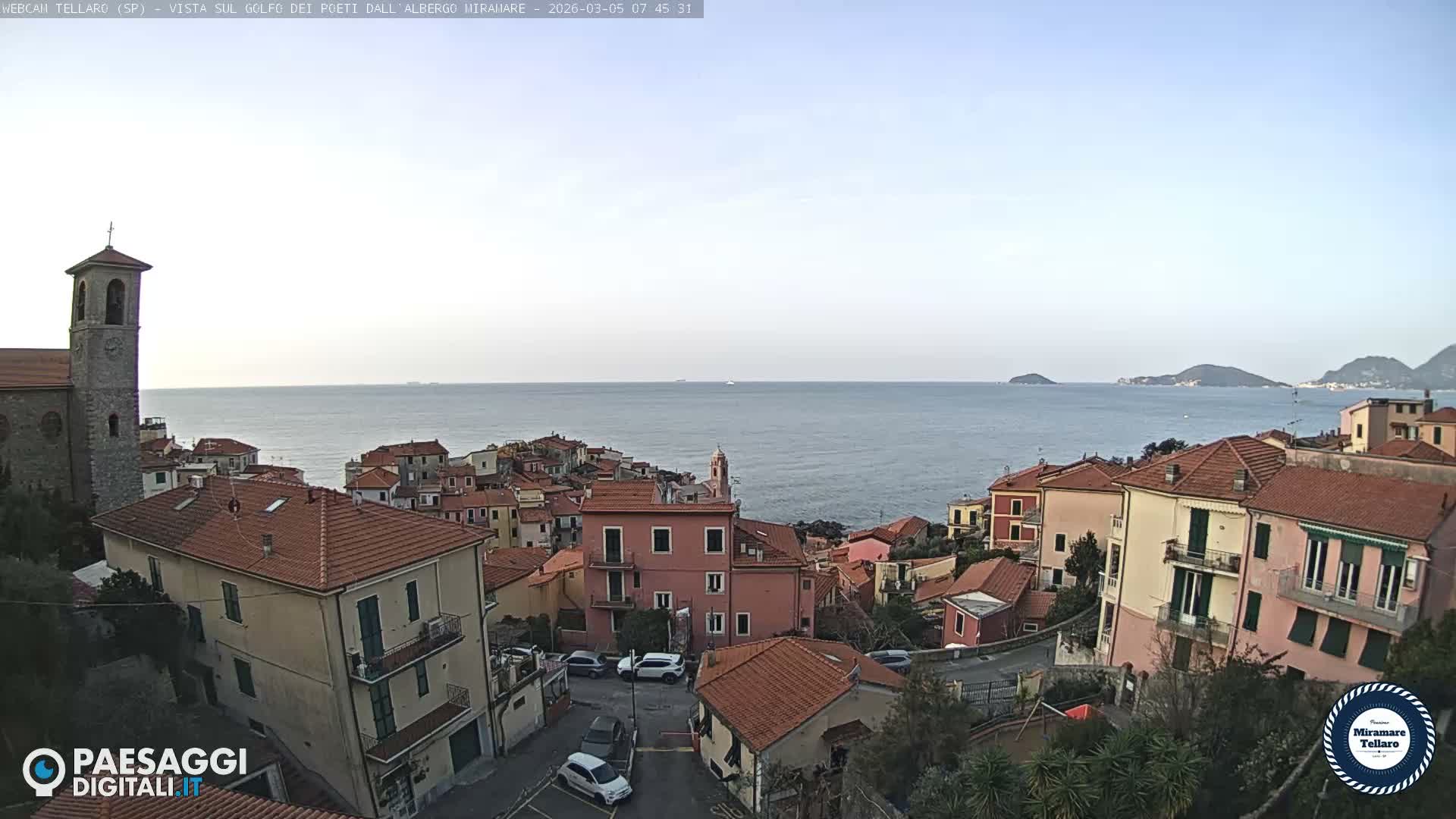 Tellaro City Live Cam - La Spezia, Liguria, Italy