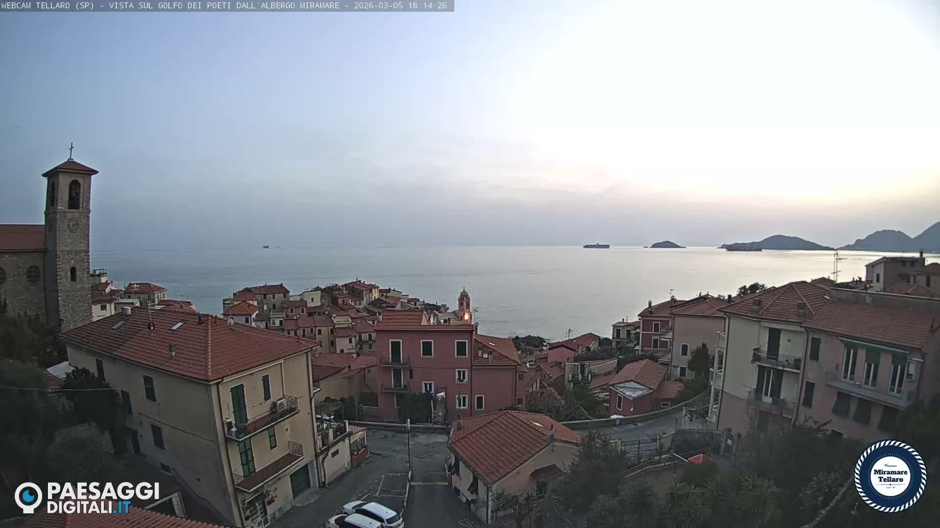 Tellaro City Live Cam - La Spezia, Liguria, Italy