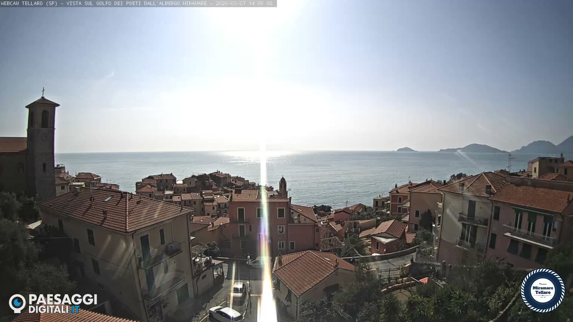 Tellaro City Live Cam - La Spezia, Liguria, Italy