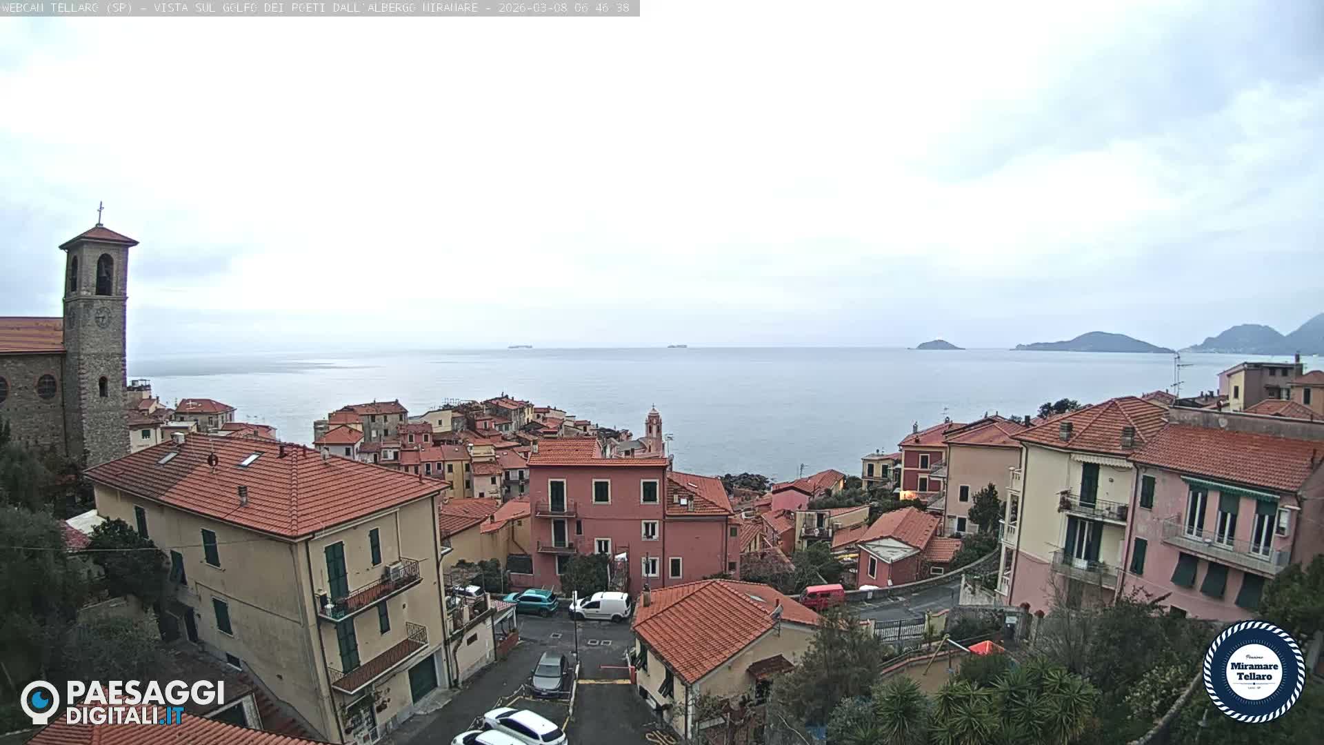 Tellaro City Live Cam - La Spezia, Liguria, Italy